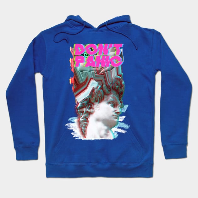 Don't panic Hoodie by LanaBanana